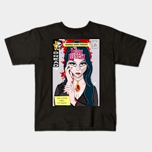 THE LOVE WITCH Silver Artwork Kids T-Shirt